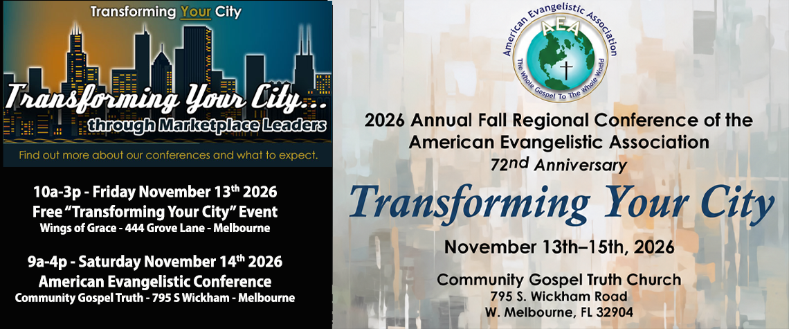 Transforming Your City - AEA Conference